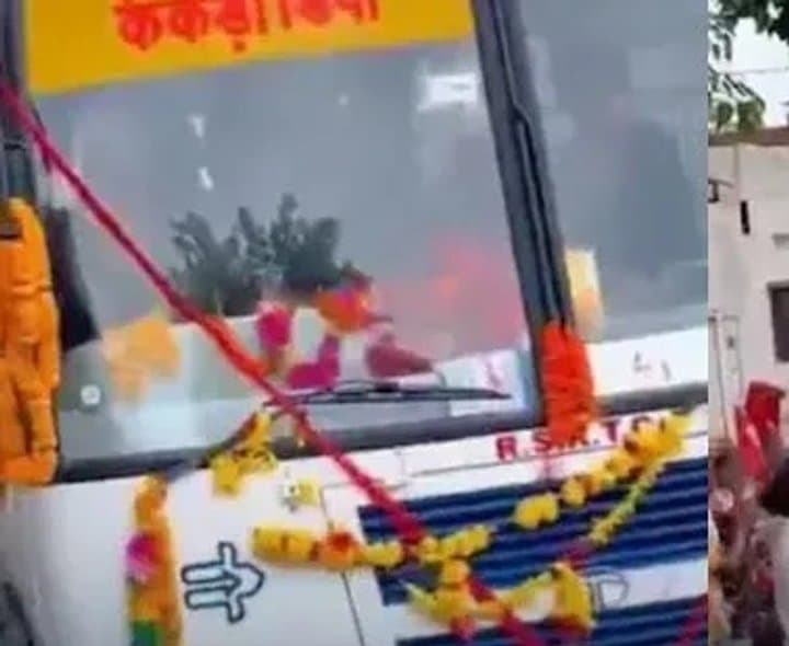 79 ఏళ్లకు గ్రామానికి తొలి బస్సు