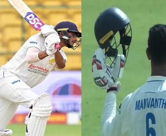 రంజీ ట్రోఫీలో తొమ్మిదో స్థానంలో వచ్చి శతకం