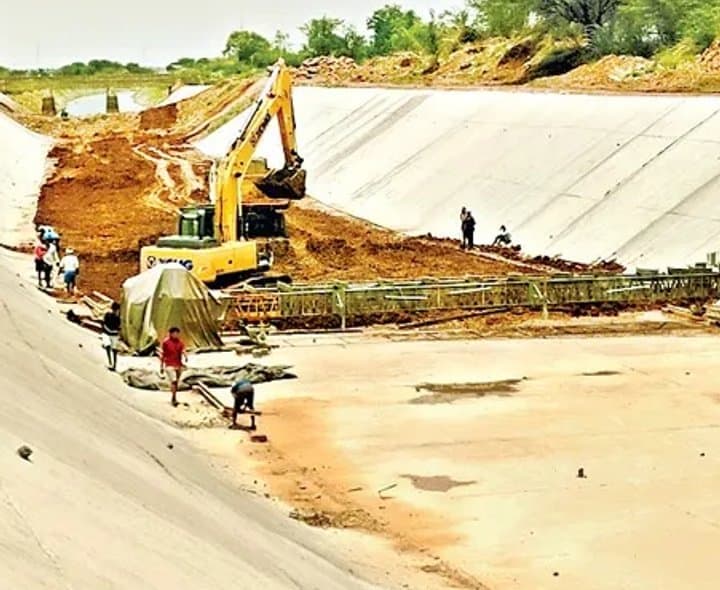 హంద్రీనీవా కాలువ పనులు శరవేగం