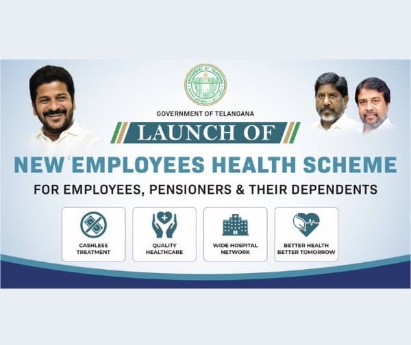 ఉద్యోగులకు ఉచిత వైద్యం