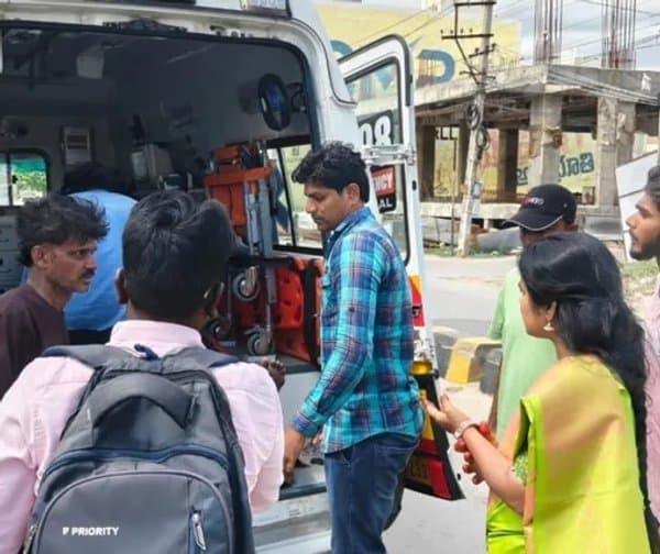 రోడ్డు ప్రమాదం: కలెక్టర్ సకాలంలో స్పందన