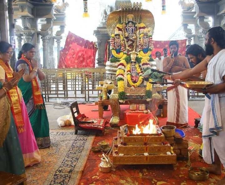 స్వర్ణగిరిలో ఘనంగా శ్రావణమాస వేడుకలు