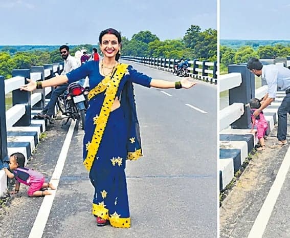 రీల్స్‌ మోజులో పడి బిడ్డ ప్రాణాలనే మరచిన తల్లి