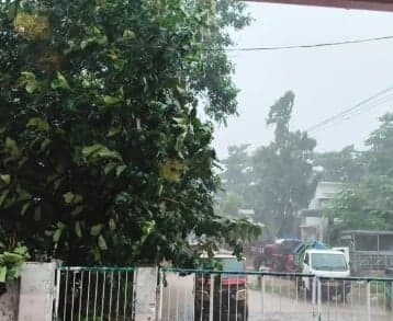 చీపురుపల్లిలో భారీ వర్షం