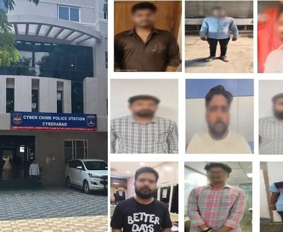 9 రాష్ట్రాల్లో సైబర్ క్రైమ్ పోలీసుల ఆపరేషన్