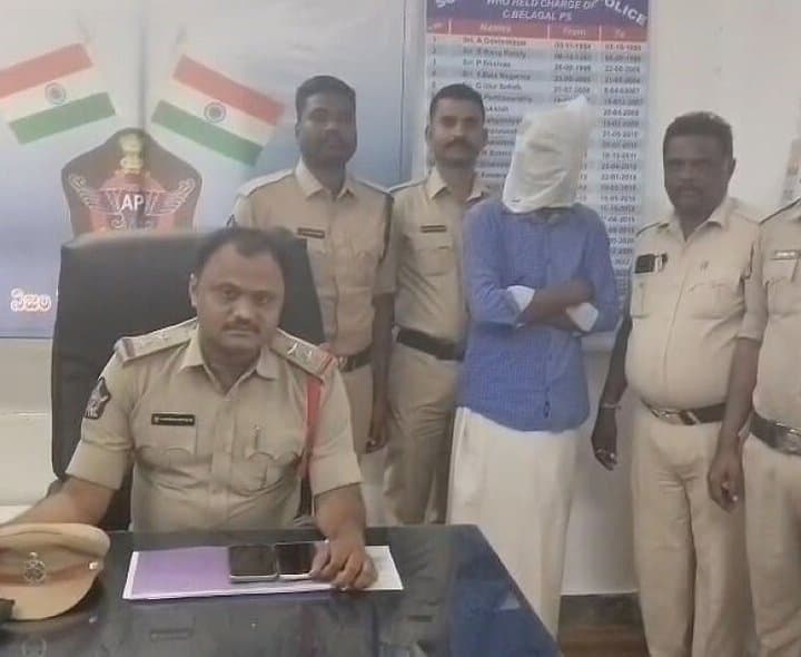 బోరు మోటర్ల దొంగ అరెస్ట్