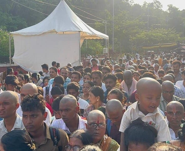 తిరుమలలో పెరిగిన భక్తుల రద్దీ