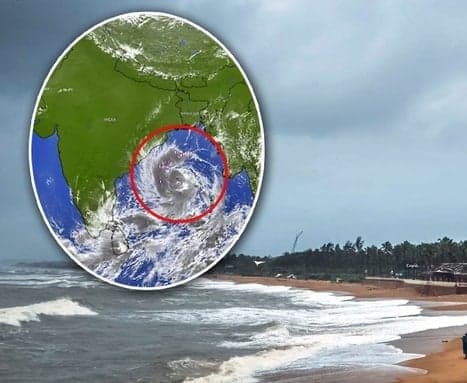 తీరం వైపు అర్నబ్ తుఫాన్‌.. భారీ వర్షాల హెచ్చరిక