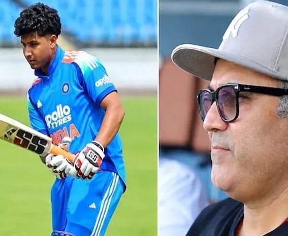 సెహ్వాగ్‌ కుమారుడి దూకుడు.. 34 పరుగులు 
