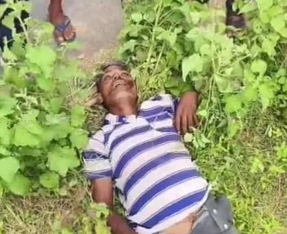 గూడూరులో పొలాల్లోకి దూసుకెళ్లిన బైక్.. వ్యక్తి మృతి - Udayam