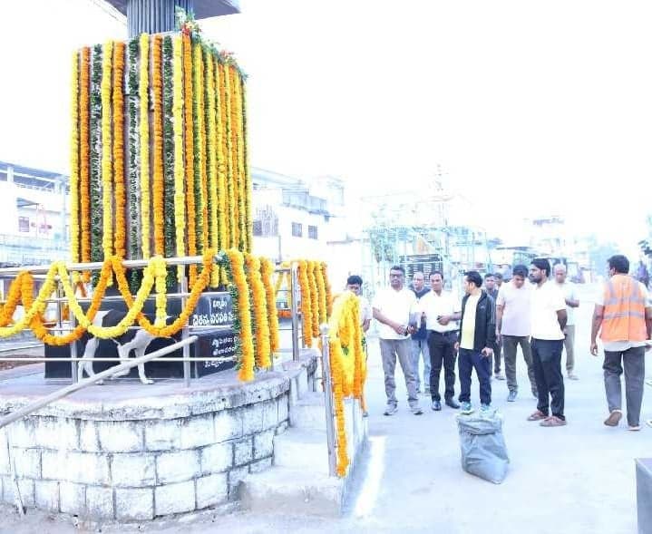 ప్రజాపాలన వేడుకల ఏర్పాట్ల పరిశీలన - Udayam