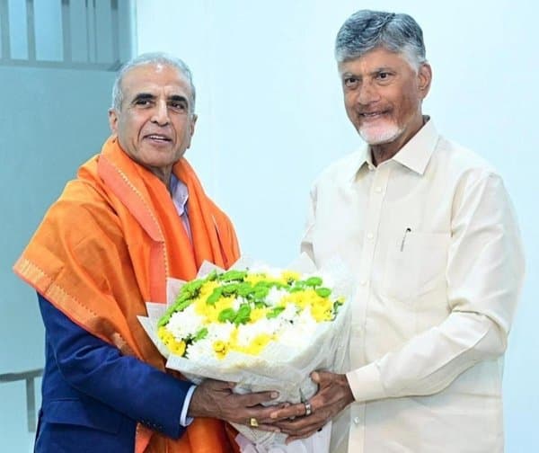 సీఎం చంద్రబాబుతో సునీల్‌ మిట్టల్‌ భేటీ - Udayam Digital