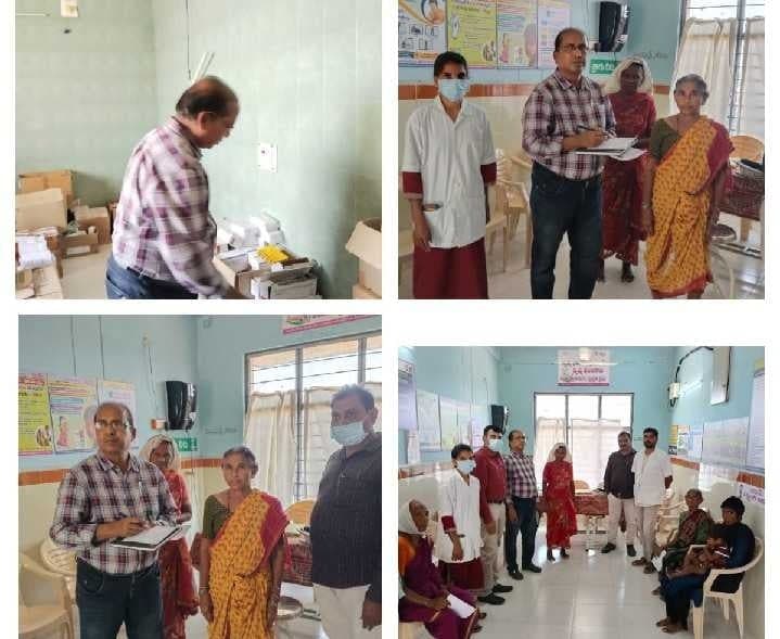 ఒడ్డెలింగపూర్‌ Phcలో ఆకస్మిక తనిఖీ - Udayam