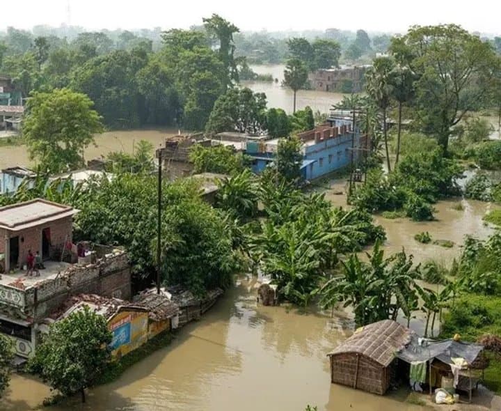 బిహార్‌లో గంగా నది ఉధృతి - Udayam