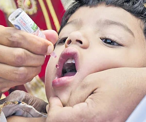 పల్స్ పోలియోకు సిద్ధమైన తెలంగాణ