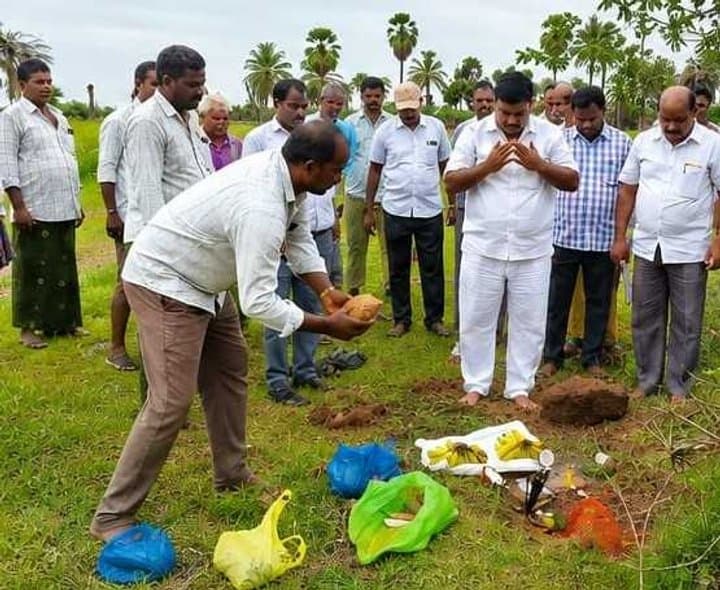 చిట్టేడు, కేశవరంలో భూ సర్వే పనులు ప్రారంభం - Udayam