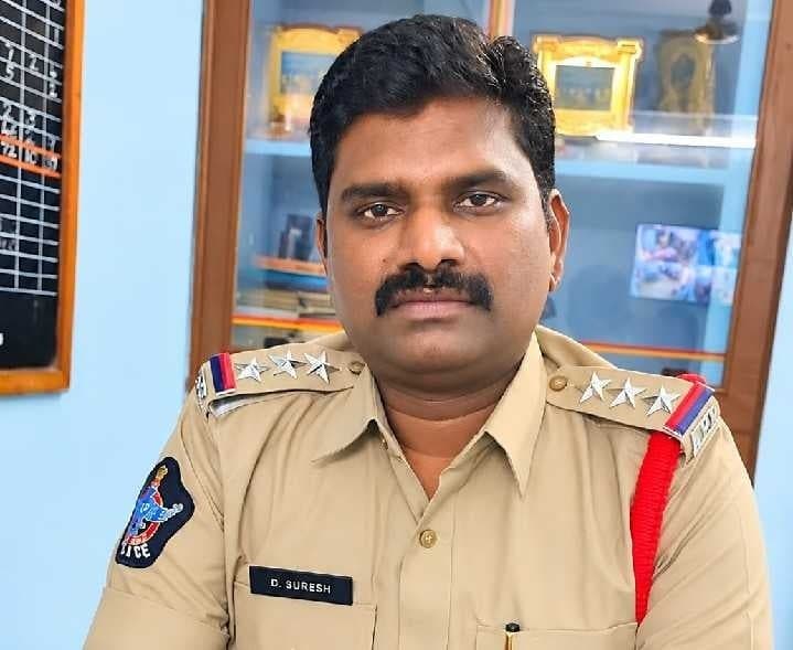 మండపేట సీఐగా శ్రీనివాస్ నియామకం - Udayam
