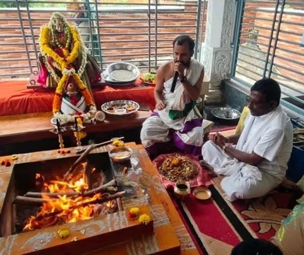 బోయకొండలో అమావాస్య వెలుగులు.. వైభవంగా చండీ పూజలు - Udayam Digital