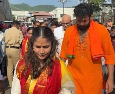తిరుమల శ్రీవారి సేవలో నాగబాబు కుటుంబం