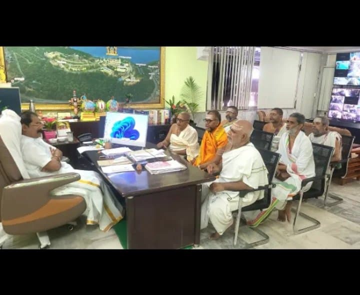 అన్నవరంలో వరుణ యాగం