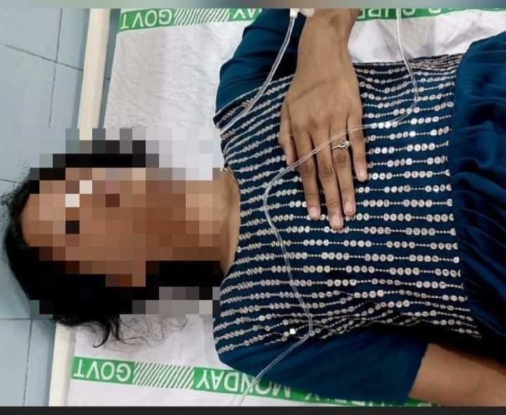 కుటుంబ సమస్యలతో యువతి ఆత్మహత్యాయత్నం - Udayam