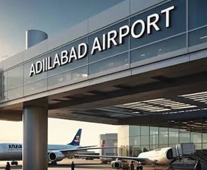 ఆదిలాబాద్‌కు భారీ విమానాశ్రయం