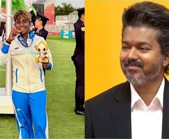 క్రికెటర్‌ జి. కమలికి సీఎం విజయ్‌ రూ.75 లక్షల నజరానా