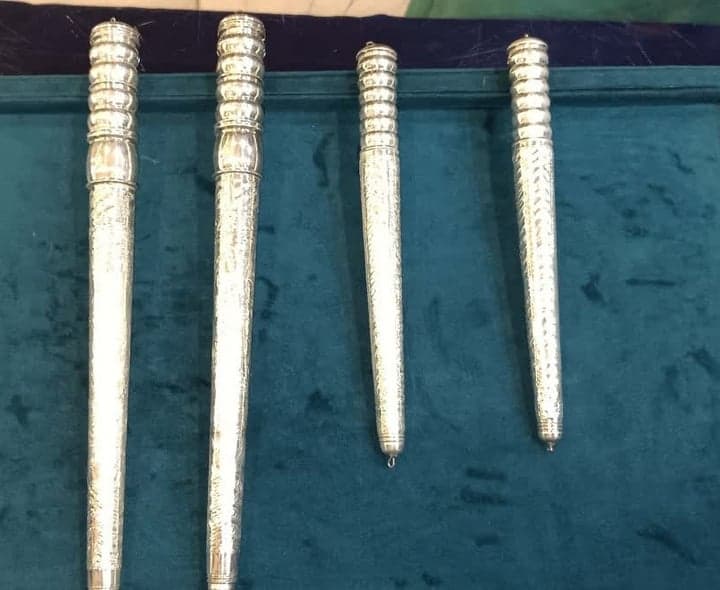 నవరాత్రికి వెండి దాండియాల క్రేజ్‌