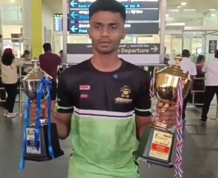 BRIC సూపర్‌బైక్ ఛాంపియన్‌షిప్ విజేత కమల్‌కు ఘన స్వాగతం