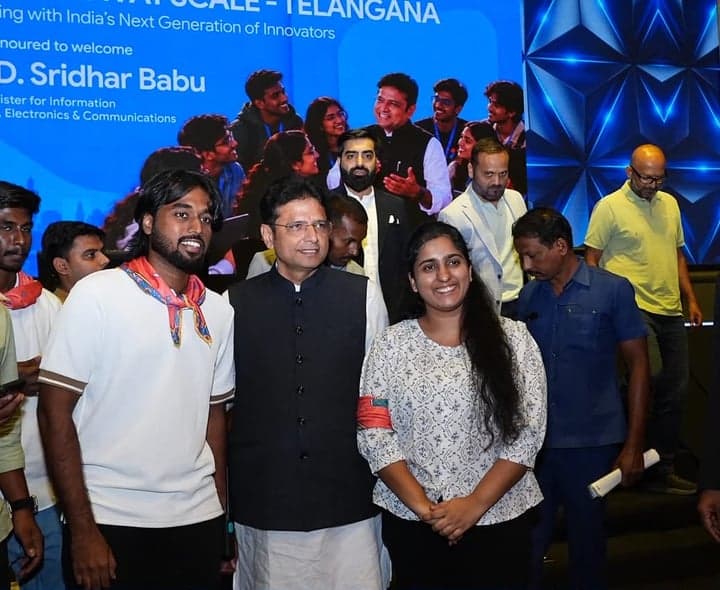 DevFest Hyderabad 2026లో పాల్గొన్న శ్రీధర్ బాబు - gallery image 3