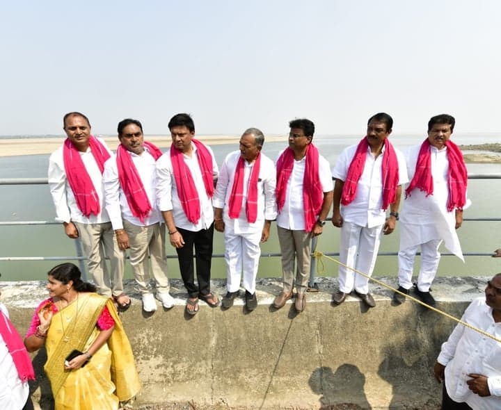 కన్నెపల్లి పంప్‌హౌస్‌ను సందర్శించిన BRS నేతలు - gallery image 3