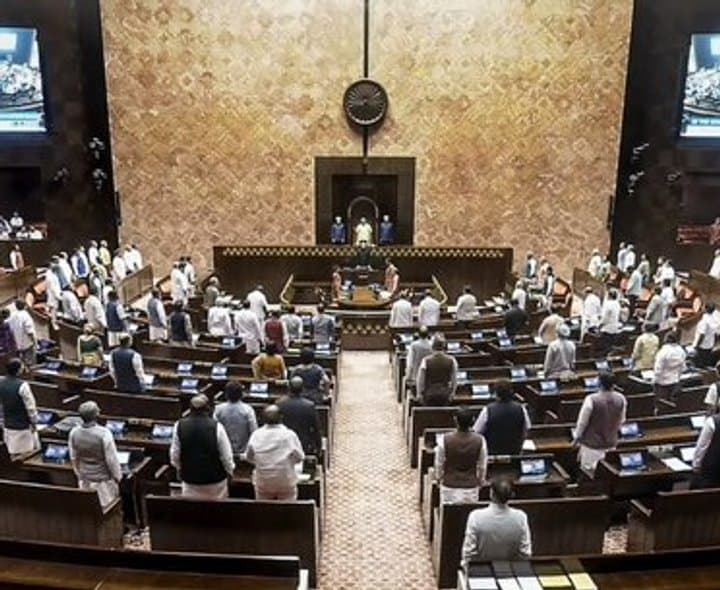 రాజ్యసభ సోమవారానికి వాయిదా