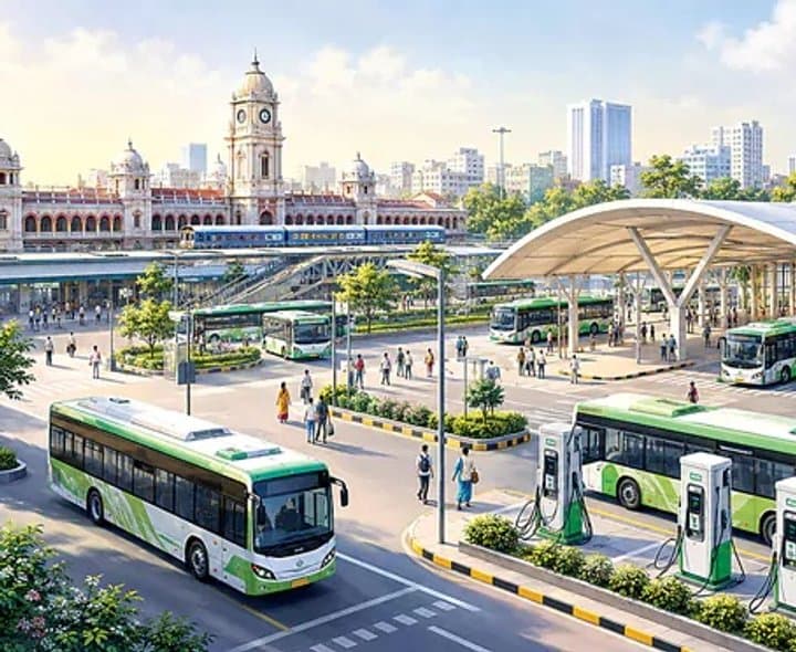 చిలకలగూడలో బస్‌ టెర్మినల్