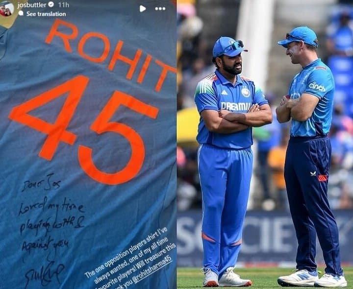 రోహిత్ జెర్సీ గిఫ్ట్.. ఎప్పటికీ దాచుకుంటా: బట్లర్