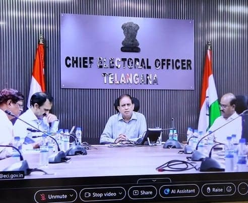SIR ప్రక్రియపై కలెక్టర్లతో ఎన్నికల సీఈవో వీడియో కాన్ఫరెన్స్