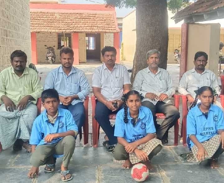 రాష్ట్రస్థాయికి మారెళ్ల విద్యార్థుల ఎంపిక - Udayam