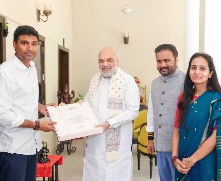 విజయవాడ ఉత్సవాలకు అమిత్ షాకు ఆహ్వానం