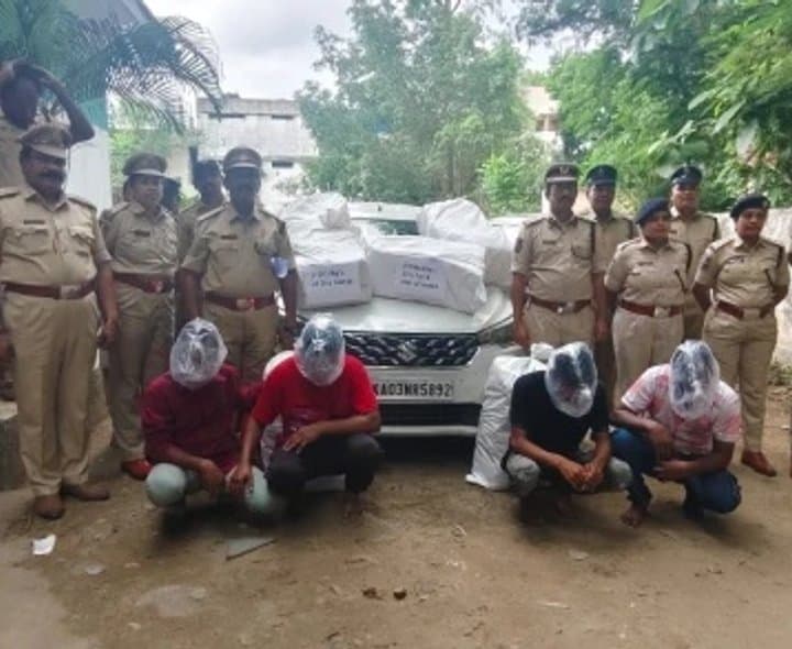 101 కిలోల గంజాయి స్వాధీనం