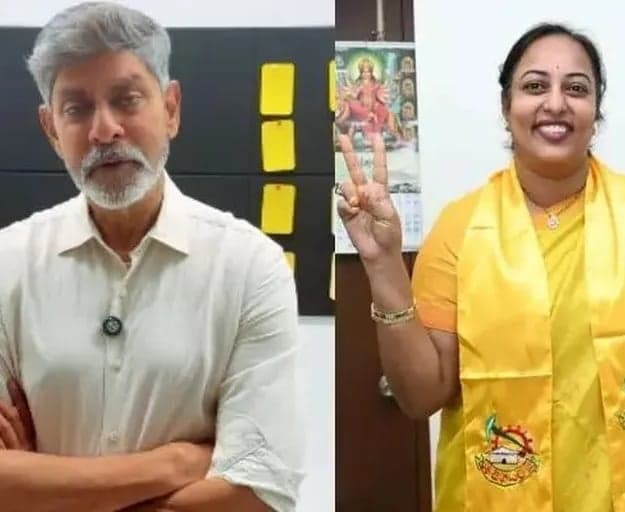 సోదరి గెలుపు కోసం జగపతి బాబు ప్రచారం
