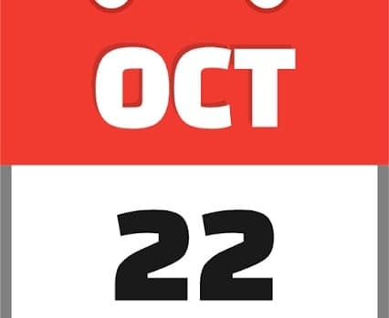 ప్రపంచ చరిత్రలో అక్టోబర్ 22