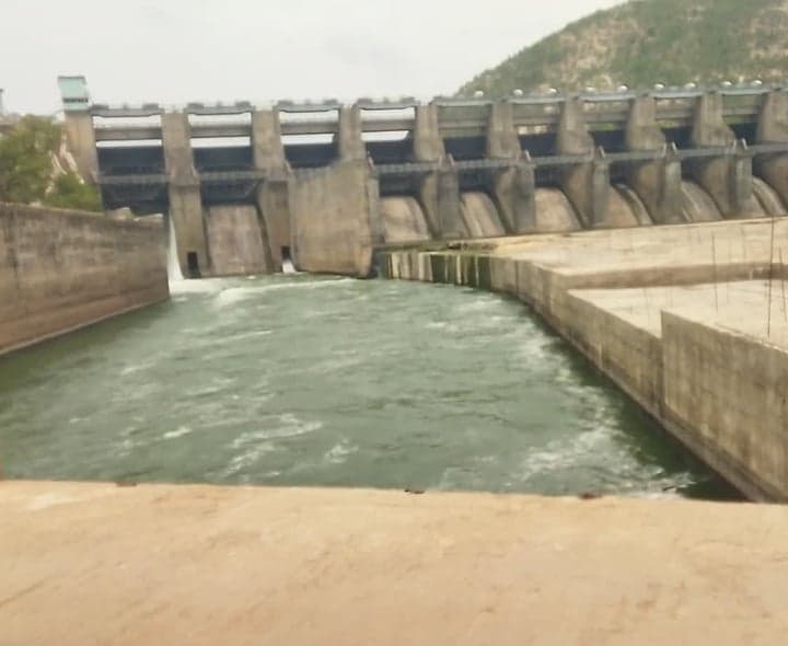 సోమశిలకు పెరిగిన వరద ప్రవాహం - Udayam