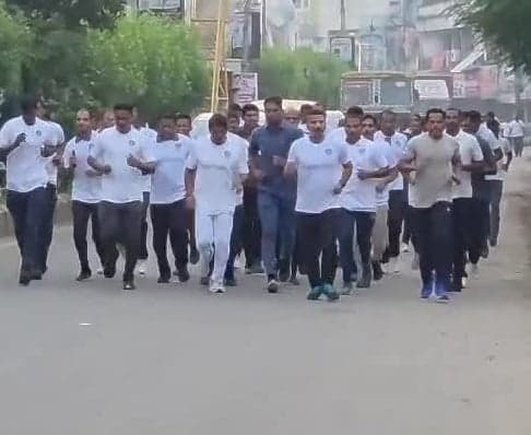 నరసరావుపేటలో రన్ ఫర్ యూనిటీ కార్యక్రమం - Udayam