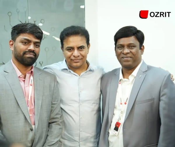 OZRIT కొత్త ప్రస్థానం - కేటీఆర్ శుభకాంక్షలు - Udayam Digital