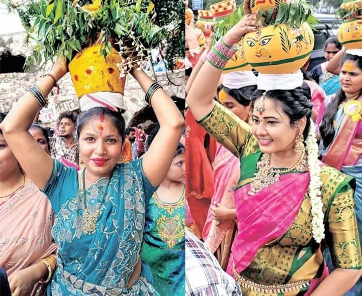 గోల్కొండలో భక్తుల సందడి
