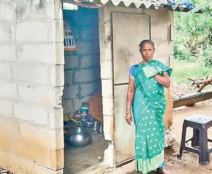 మరుగుదొడ్డే గూడుగా