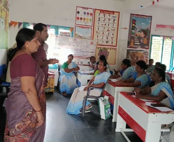 అల్లూరులో కొనసాగుతున్న జ్ఞాన జ్యోతి శిక్షణ