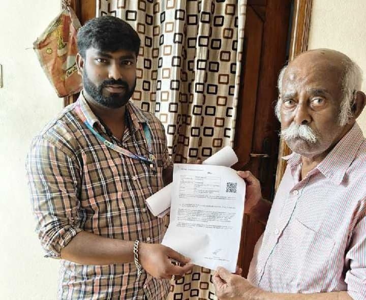ఆల్విన్ కాలనీ సర్కిల్‌లో SIR నోటీసుల జారీ