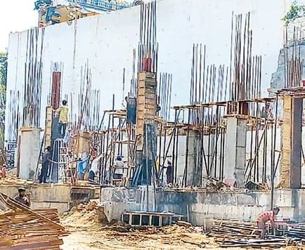 భద్రాచలంలో ఉత్తర ద్వారం పనులు - Udayam