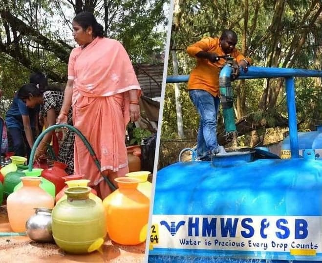 తెలంగాణలో తాగునీటి కొరతపై ఆందోళన