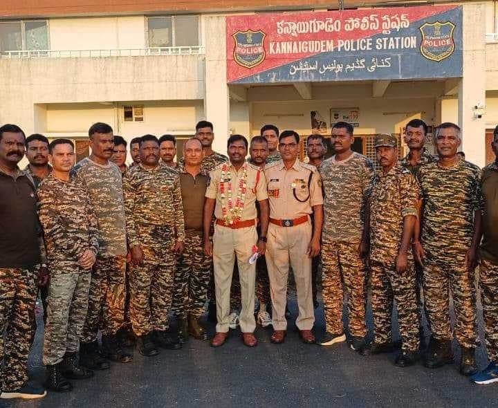 బదిలీపై ఎస్ఐకు వీడ్కోలు - Udayam